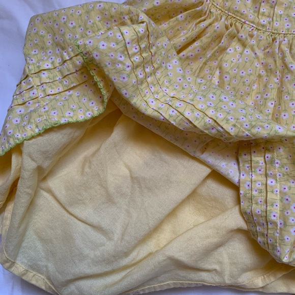 Carter’s 6 month yellow floral dress with diaper cover - perfect for spring - Picture 5 of 10